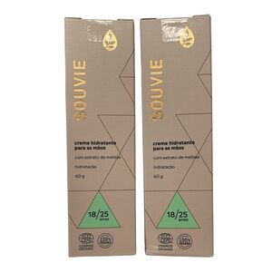 Souvie Brazilian Hand Cream Bundle of 2 NWT